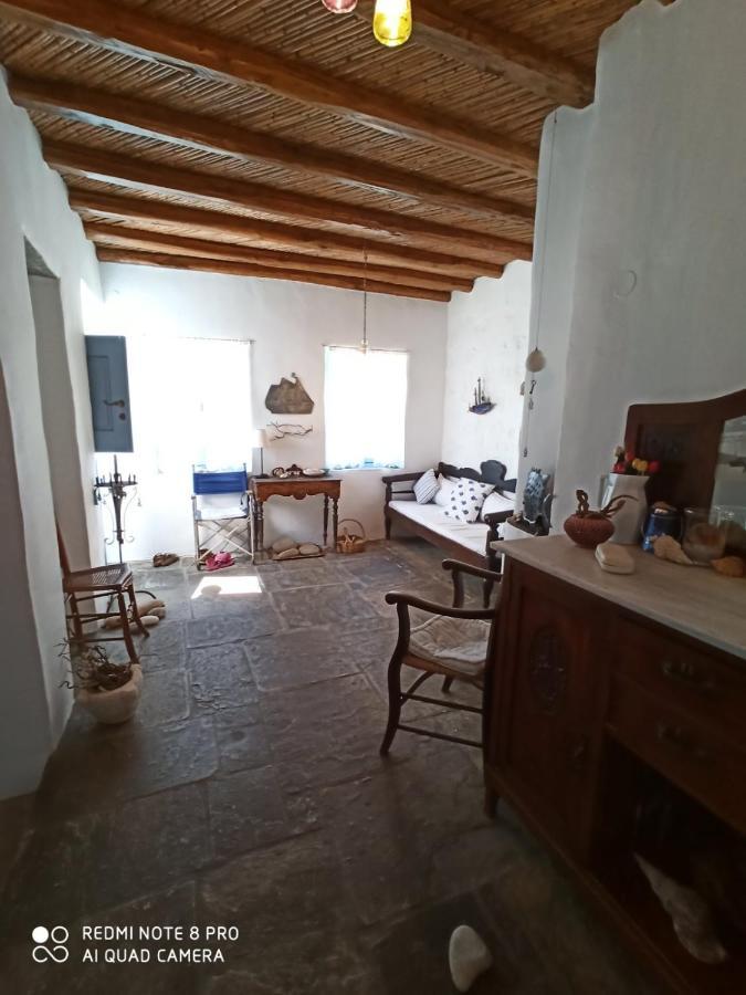 Traditional Stone House With Breathtaking View Serifos Town 外观 照片