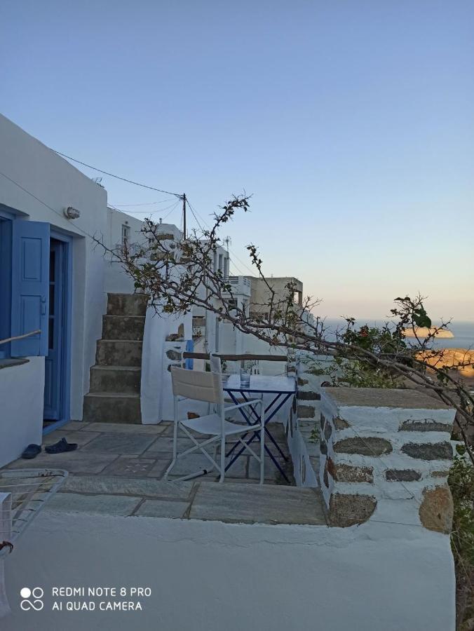 Traditional Stone House With Breathtaking View Serifos Town 外观 照片