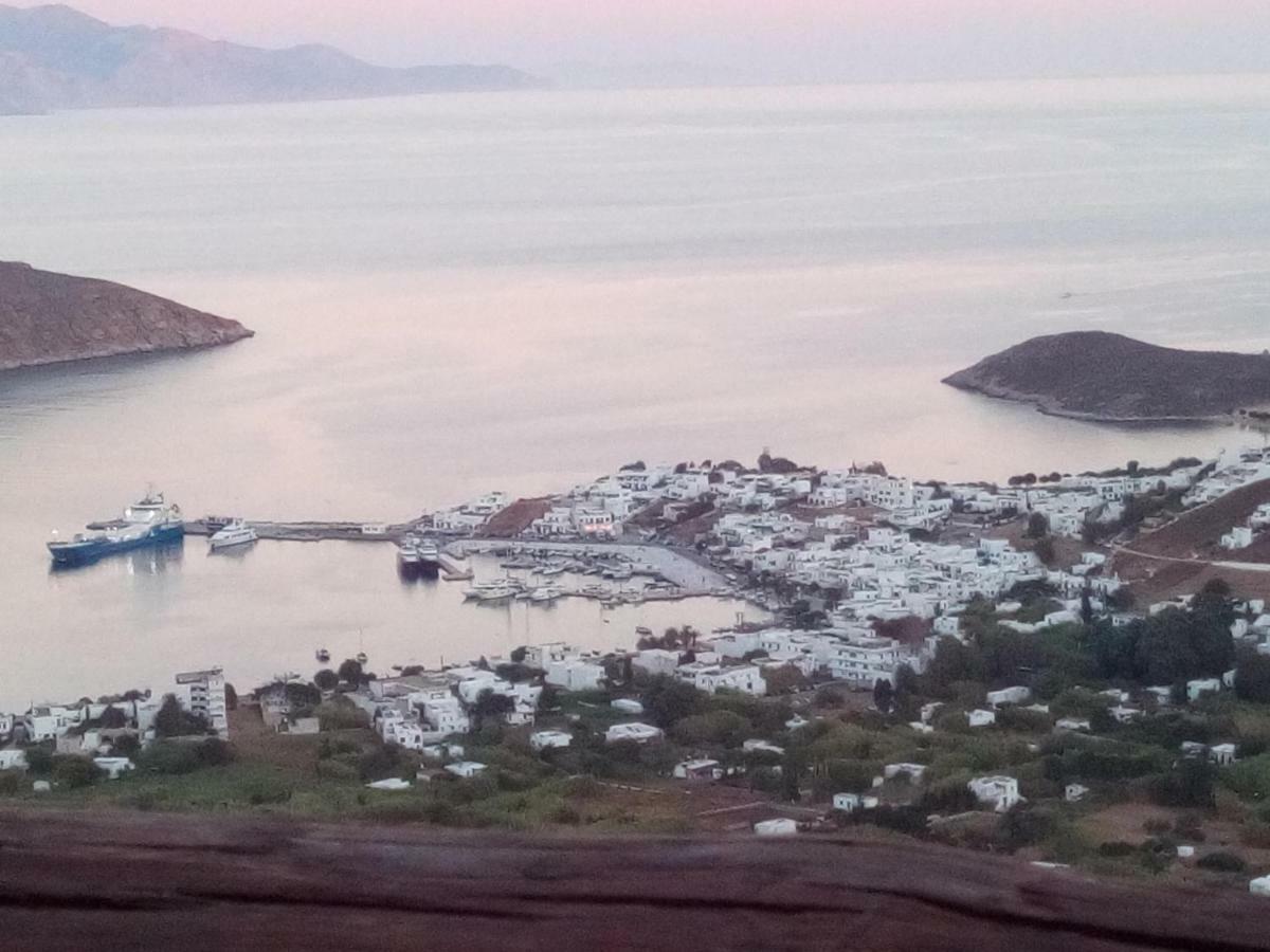 Traditional Stone House With Breathtaking View Serifos Town 外观 照片